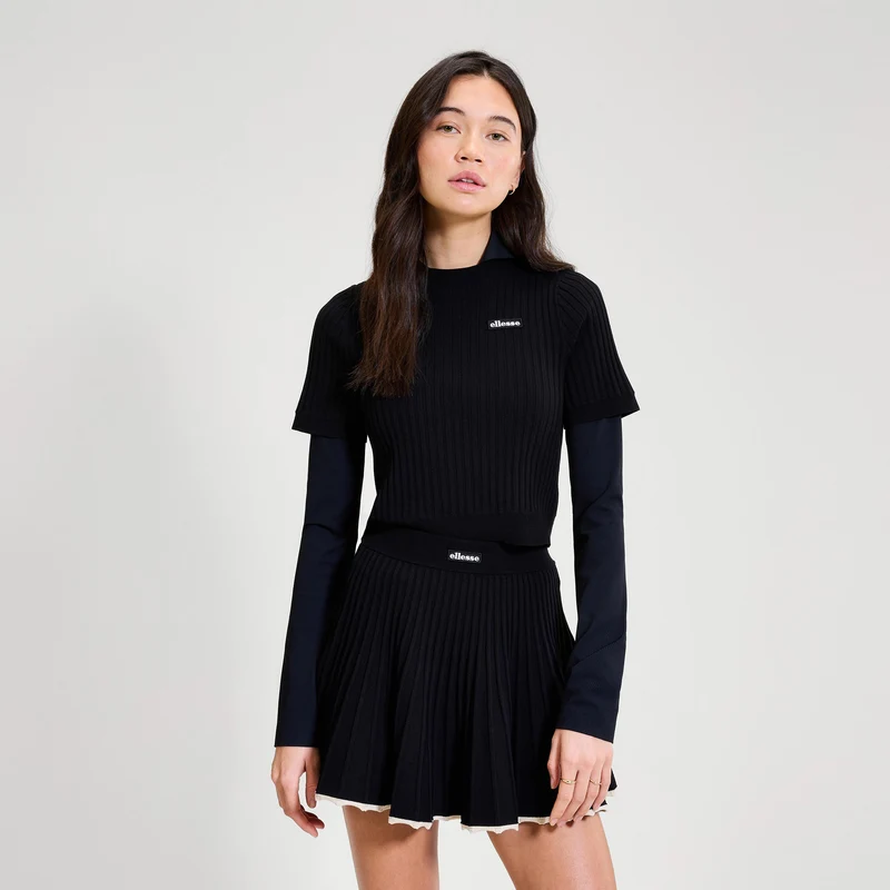 The Court T-Shirt Damen - schwarz