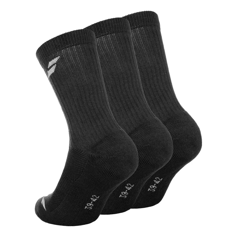 Tennissocken 3er Pack-Schwarz