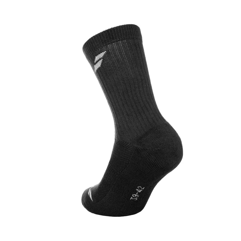 Tennissocken 3er Pack-Schwarz