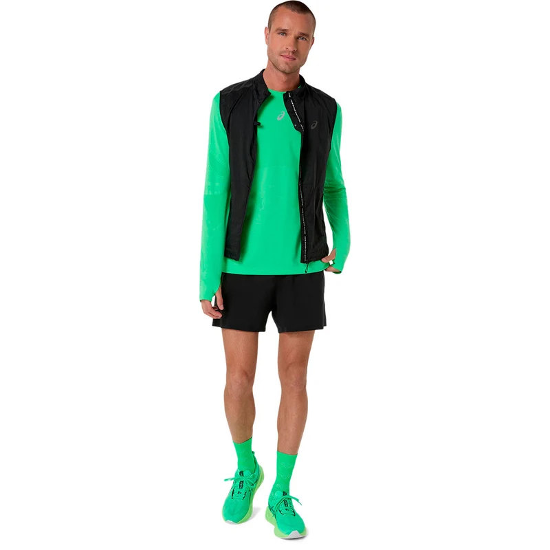Road Seamless Laufshirt Herren - grün, grün