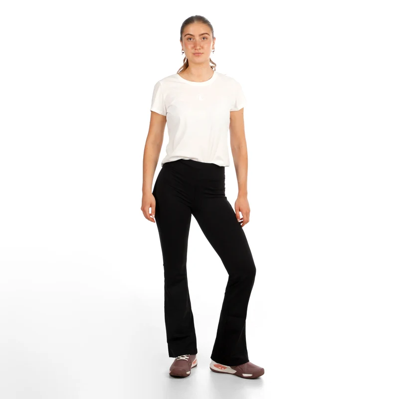 Tonal Core T-Shirt Damen-creme