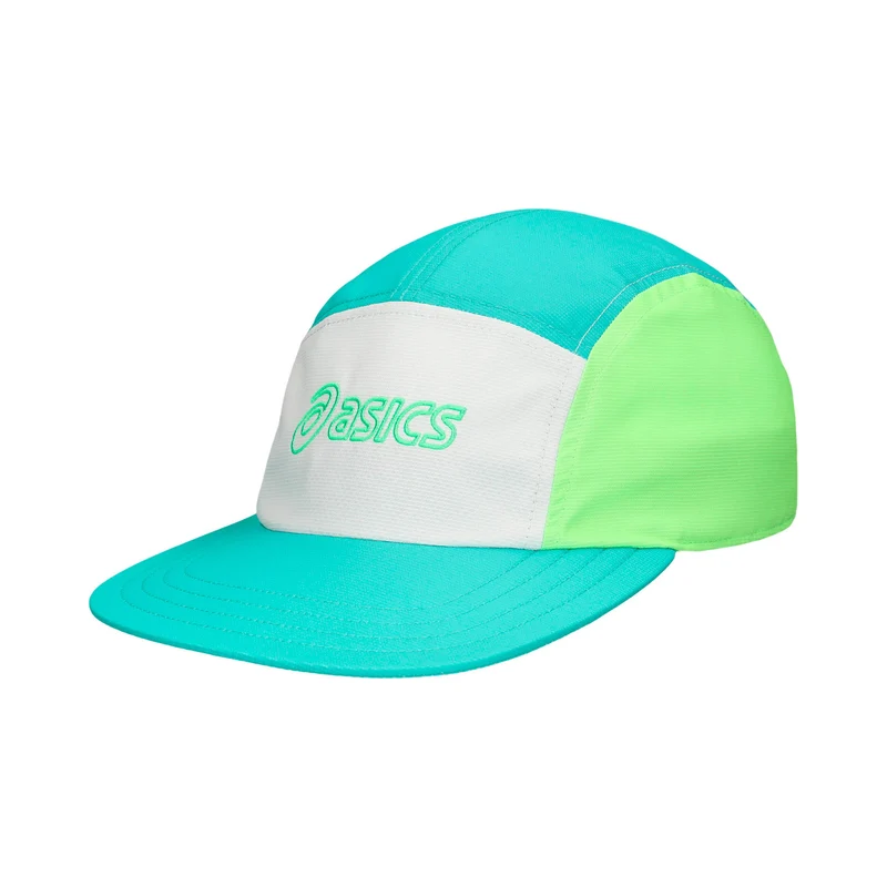 Asics 5 Panel Cap Unisex - grün, beige
