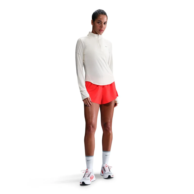 Swift Laufshirt Damen - creme, silber