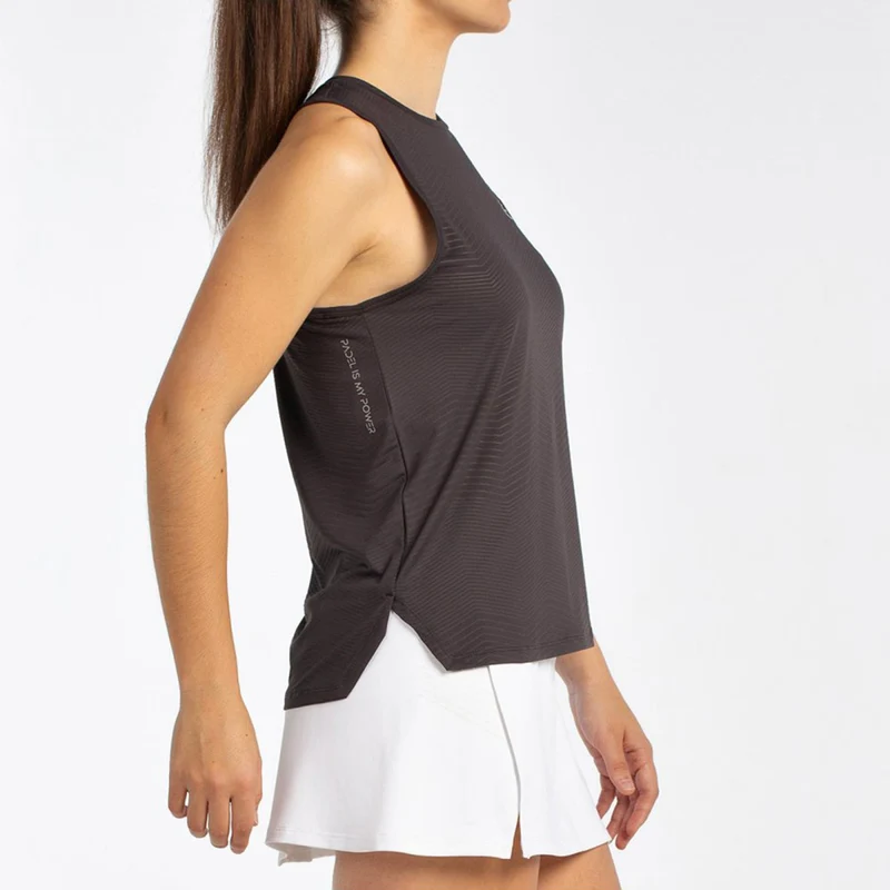 Etilo Tank-Top Damen-braun