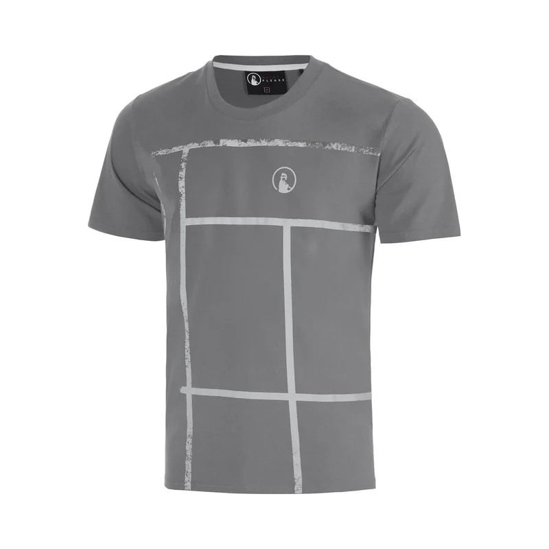 Crush Court T-Shirt Jungen-dunkelgrau, hellgrau
