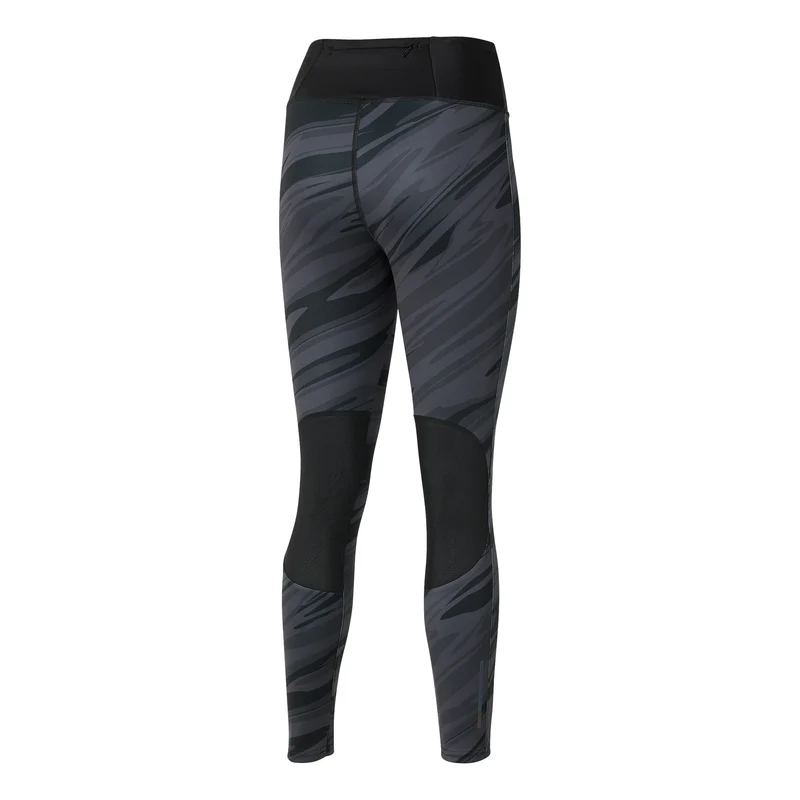 7/8 Printed Tight Damen-Schwarz