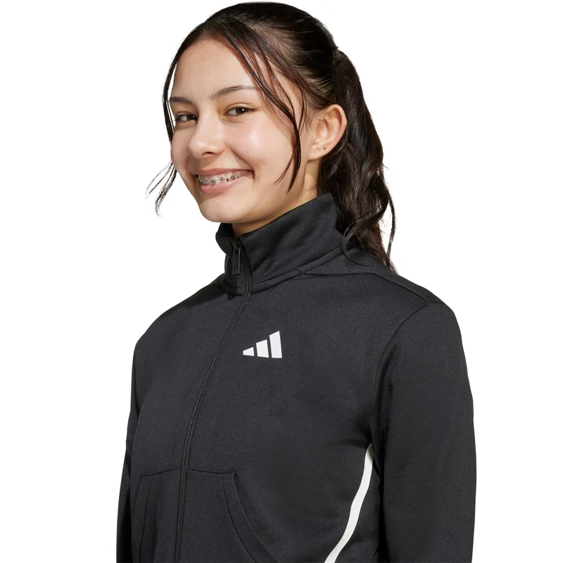 Game & Go Trainingsjacke Mädchen-schwarz