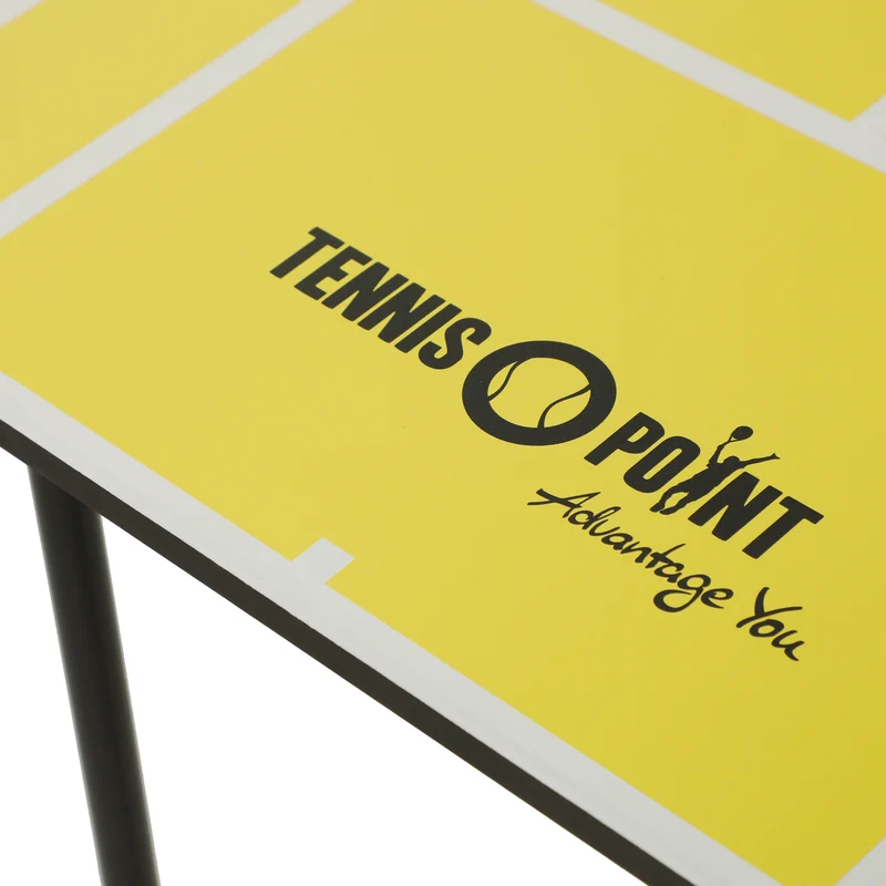 Mini Tischtennisplatte-Silber,Schwarz