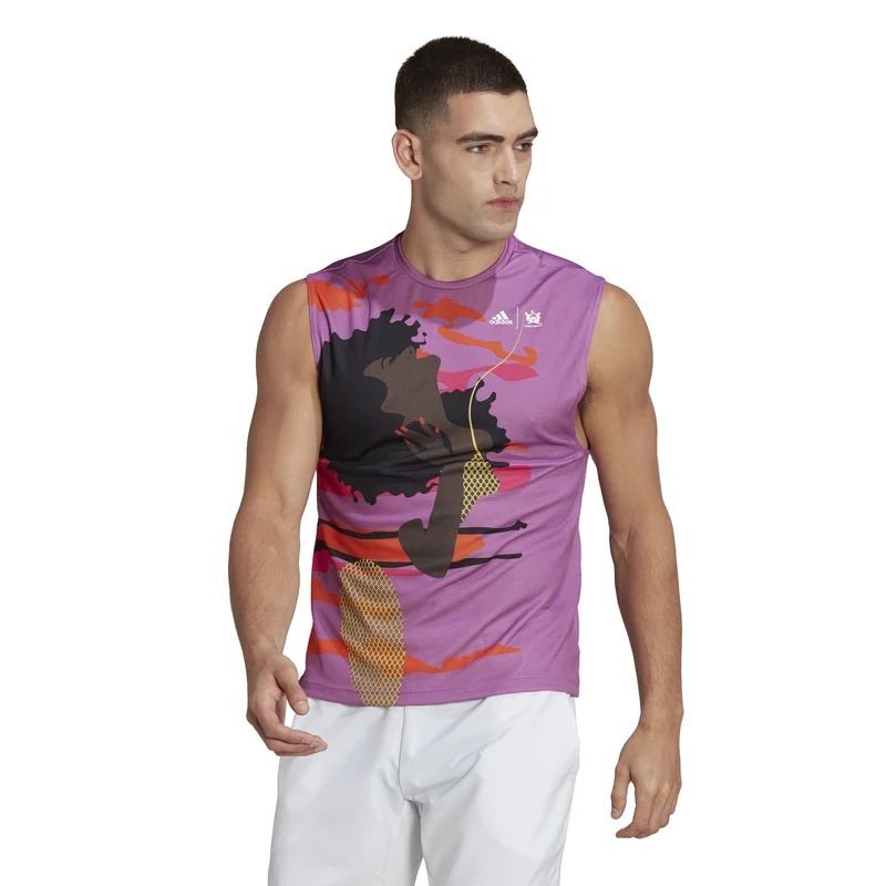 New York Unitefit SVL Tank-Top Herren-Lila,Mehrfarbig