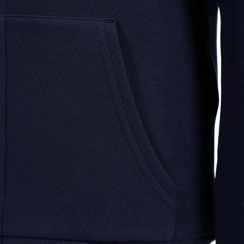 Essential Zip Sweatjacke Kinder - dunkelblau, weiß