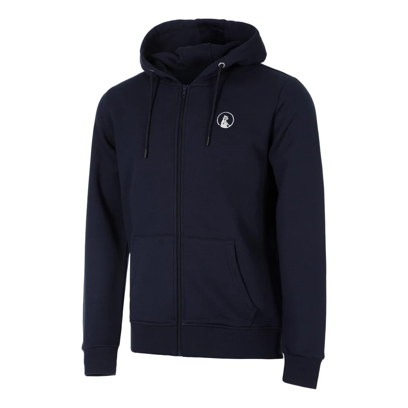 Essential Zip Sweatjacke Herren-dunkelblau