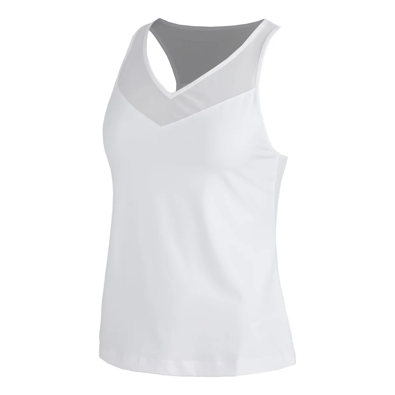 Angelika Tank-Top Damen-Weiß