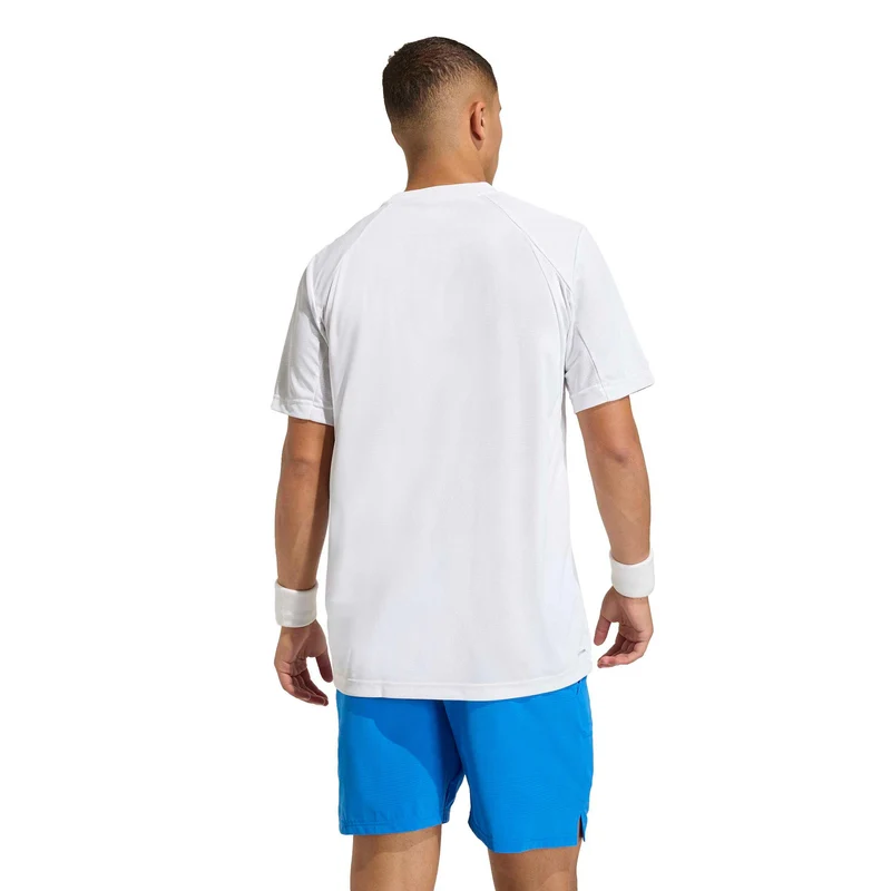 Club Graphik T-Shirt Herren-weiß