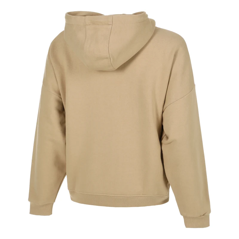 Wild Oversize Embroided Hoody Damen-Beige,Neongrün