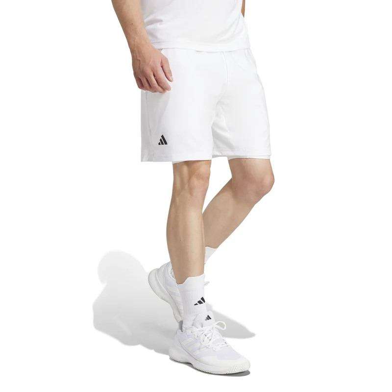 Club 2in1 Shorts Herren-Weiß