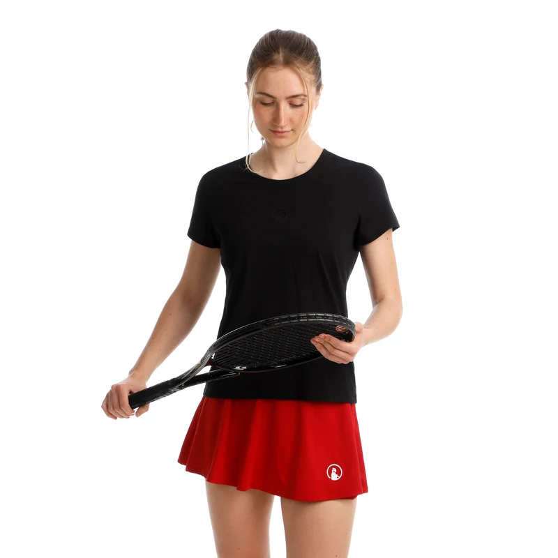 Retriever T-Shirt Damen-Schwarz