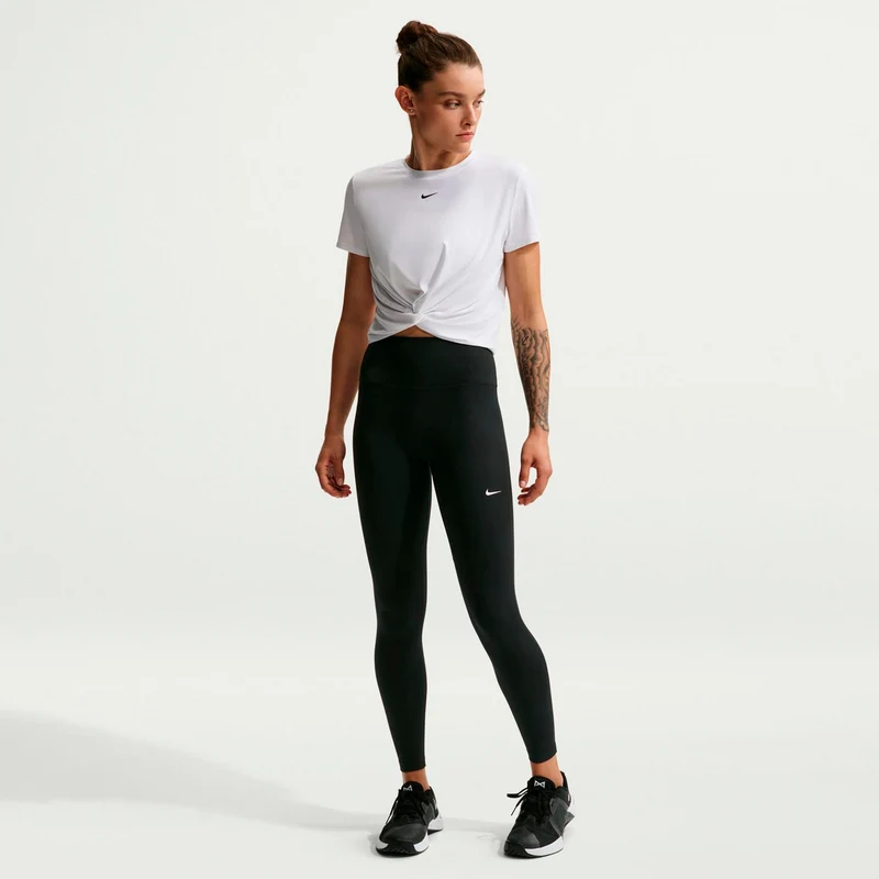 Dri-Fit One High Rise Tight Damen-schwarz