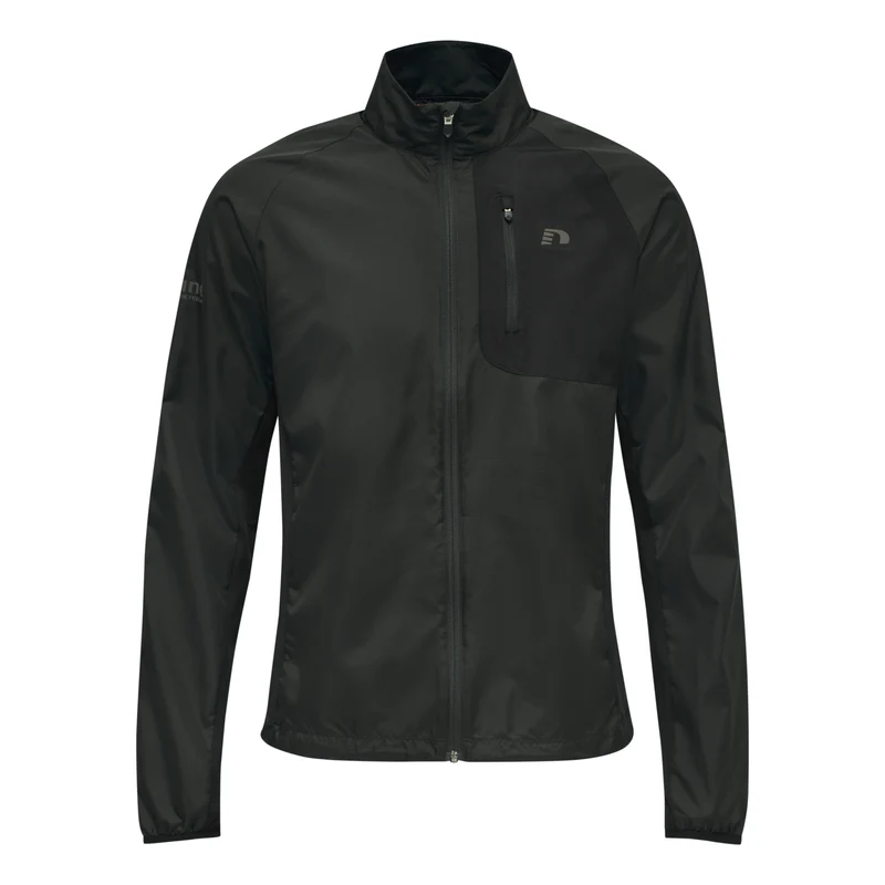 Performance Laufjacke Herren-Schwarz