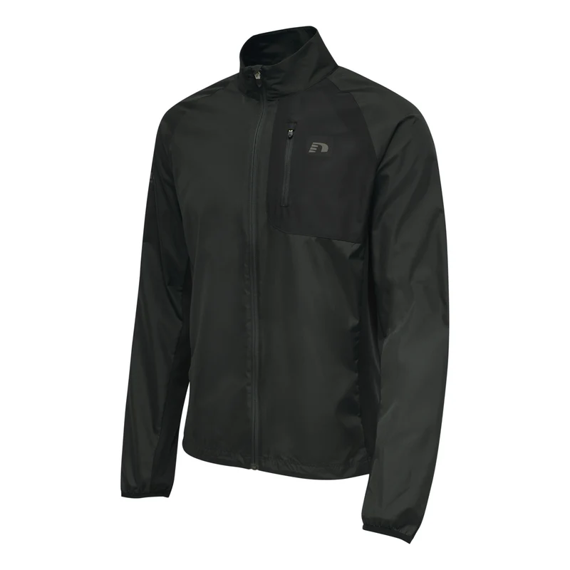 Performance Laufjacke Herren-Schwarz