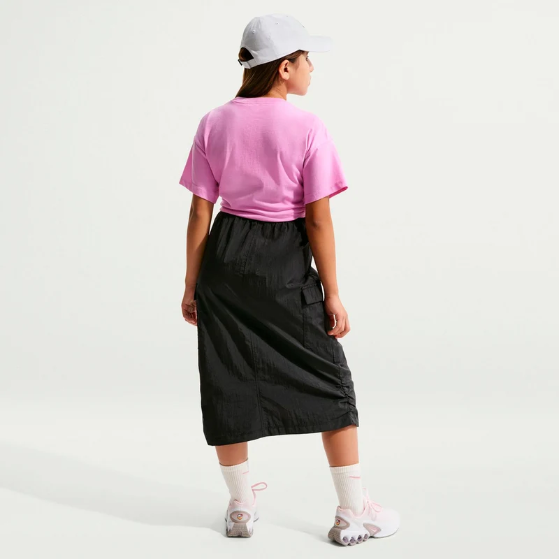 Boxy Essential T-Shirt Kinder-flieder