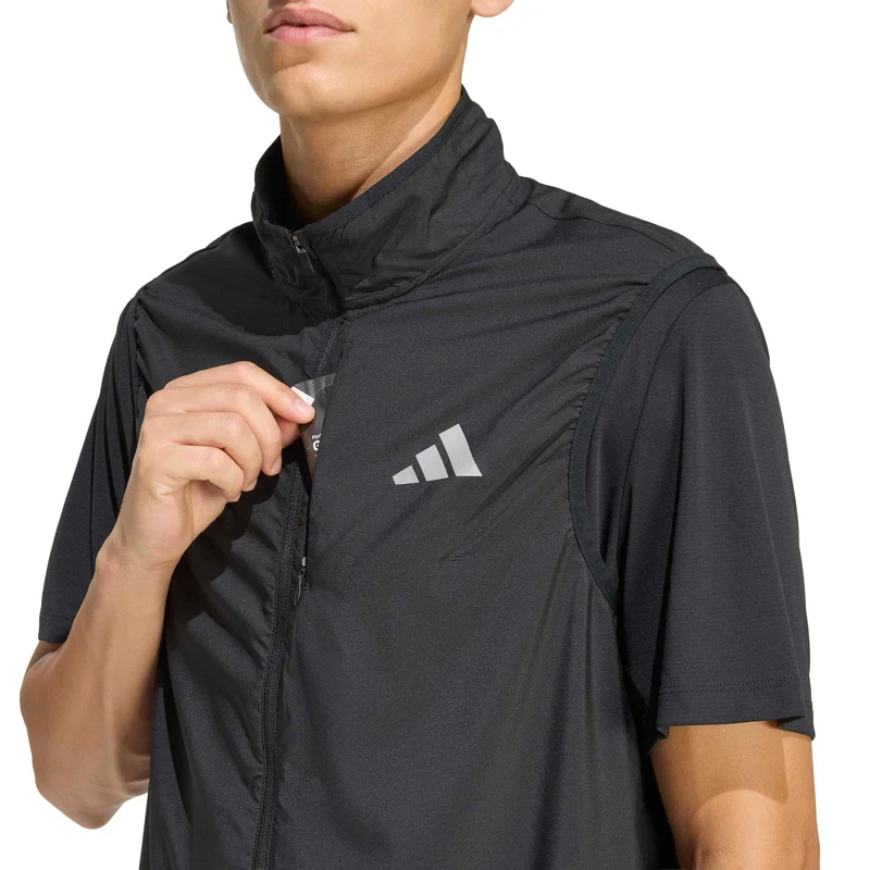 Run Essential Vest Laufweste Herren-schwarz