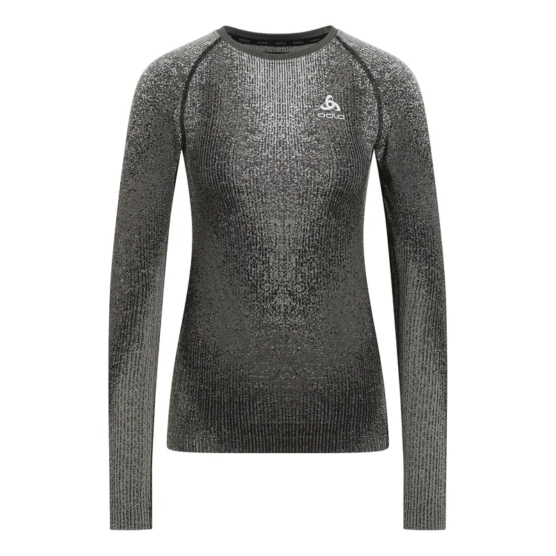 Blackcomb Eco Big Logo Top Crew Neck Unterhemd Damen-Schwarz