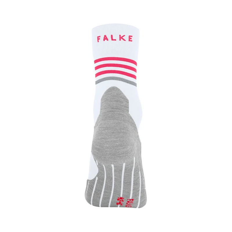 RU4 Endurance Reflect Laufsocken Damen-Weiß,Rot