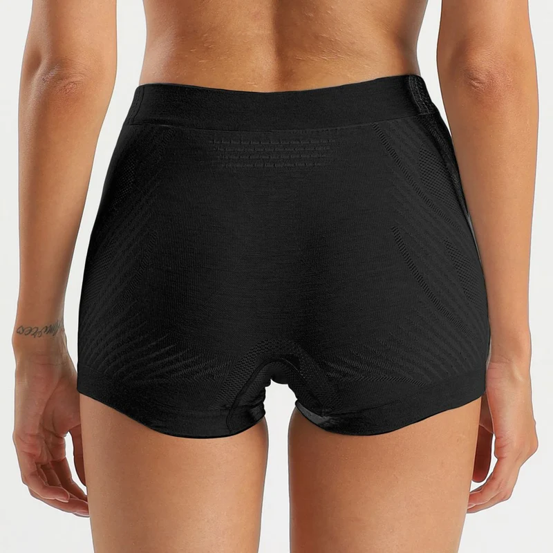 Motyon Biotech Boxer Panty Damen-schwarz