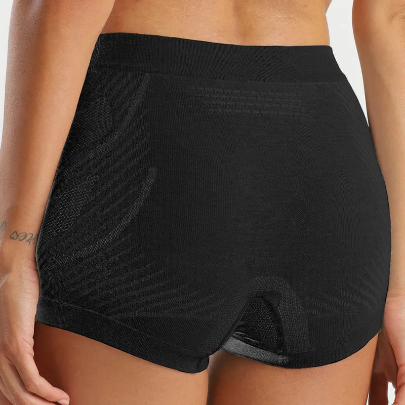 Motyon Biotech Boxer Panty Damen-schwarz