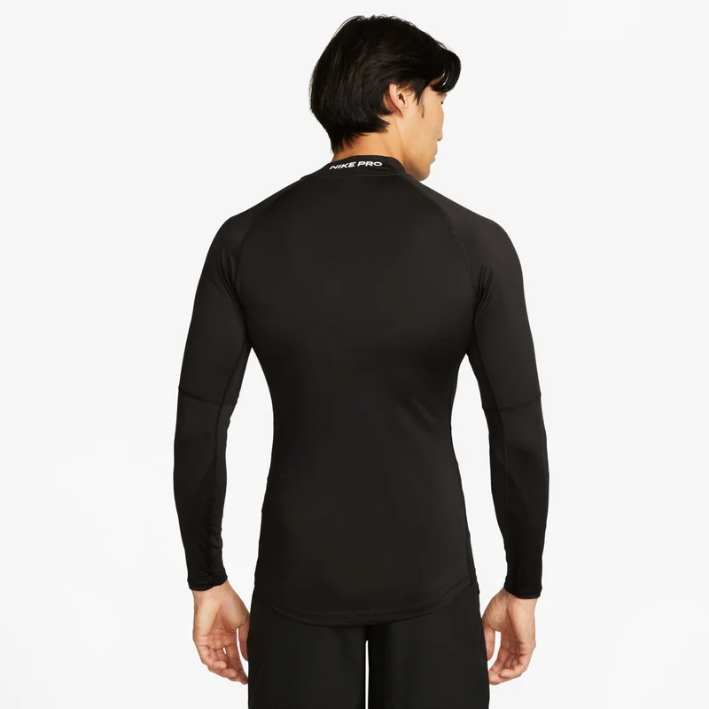 Dri-Fit Longsleeve Herren-Schwarz