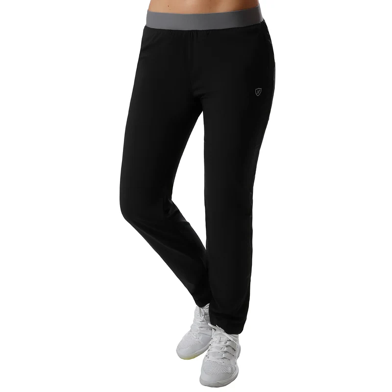Pia Trainingshose Damen - schwarz, grau