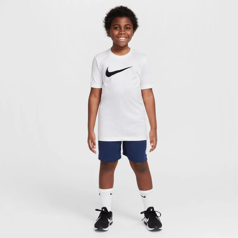 Dri-Fit Multi Shorts Kinder - dunkelblau, weiß
