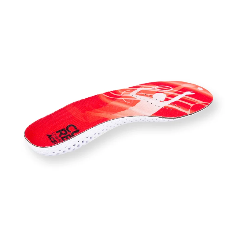AcePro Low Einlegesohle-Rot,Dunkelrot