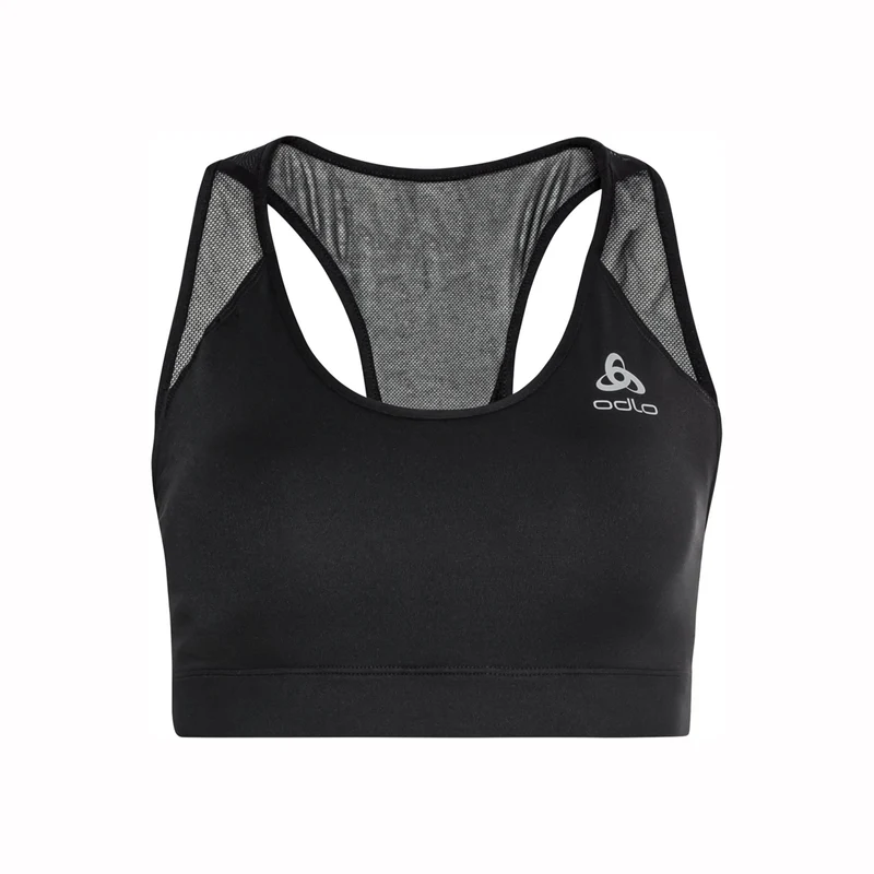 Essential Mesh Sport-BH Damen-Schwarz
