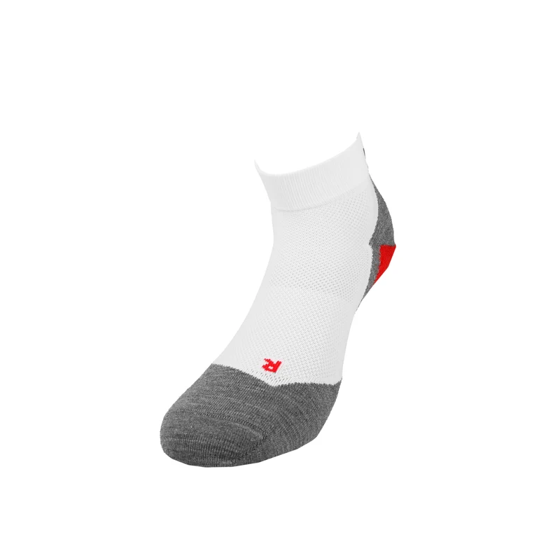 RU5 Race Short Laufsocken Herren-Weiß,Grau