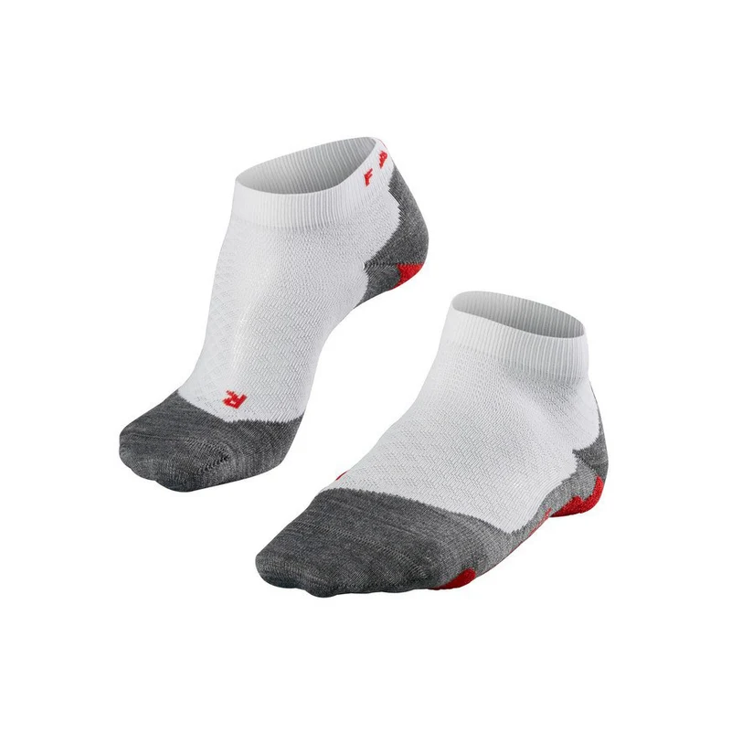 RU5 Race Short Laufsocken Damen-Weiß,Grau