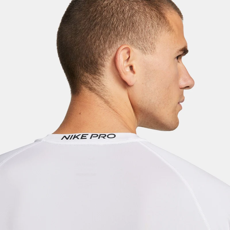 Dri-Fit Pro Tight Fitness Longsleeve Herren-Weiß,Schwarz