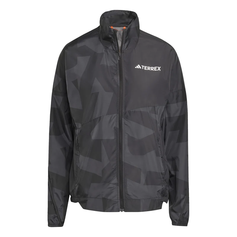 Terrex MT Wind Laufjacke Damen-Schwarz,Grau