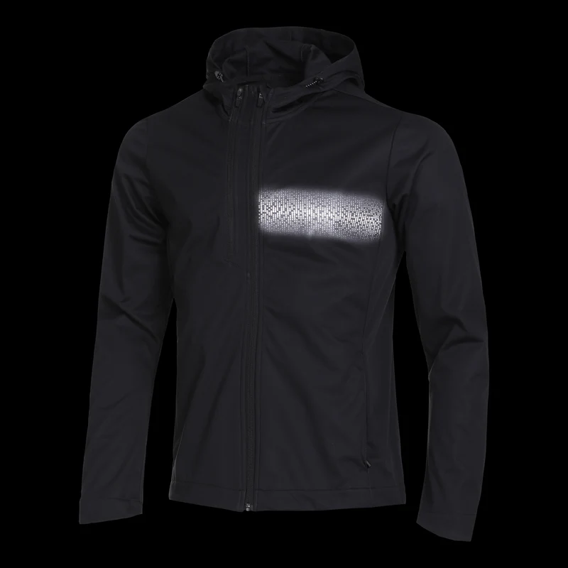 Reflex-Tex Laufjacke Herren-Schwarz
