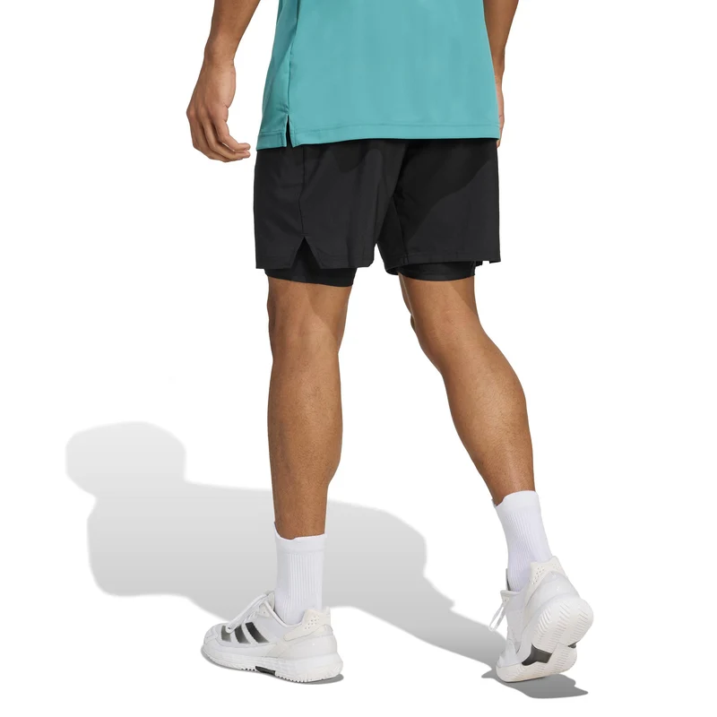 Club 2in1 Shorts Herren-Schwarz