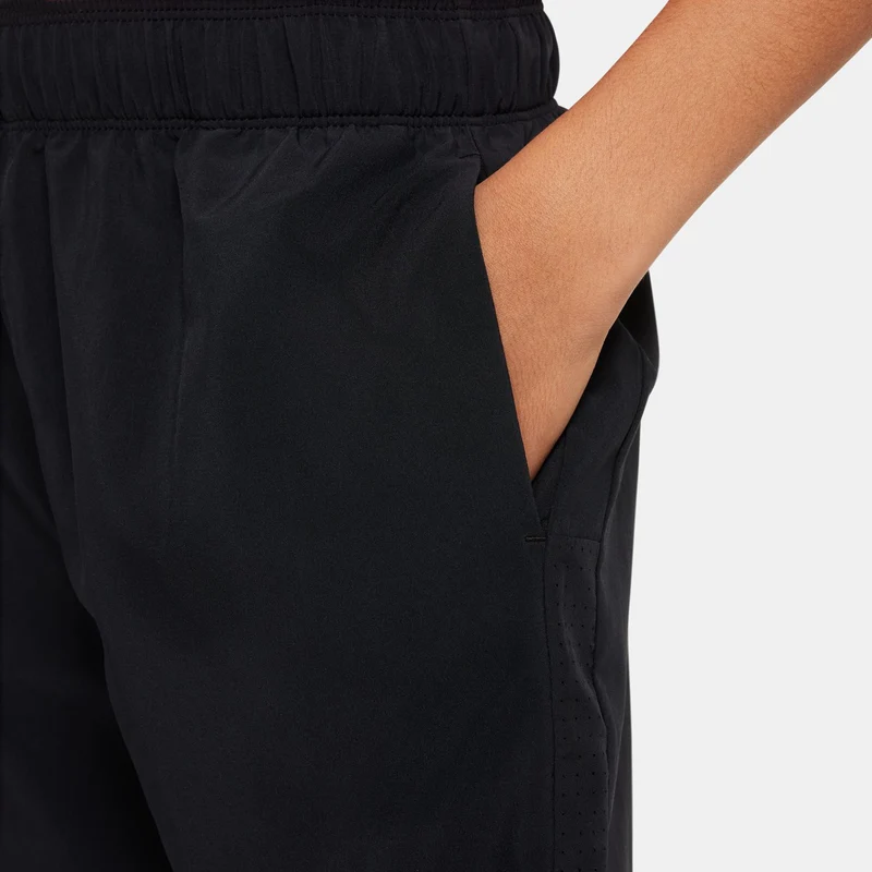 Dri-Fit Multi Essential Trainingshose Jungen-Schwarz,Silber
