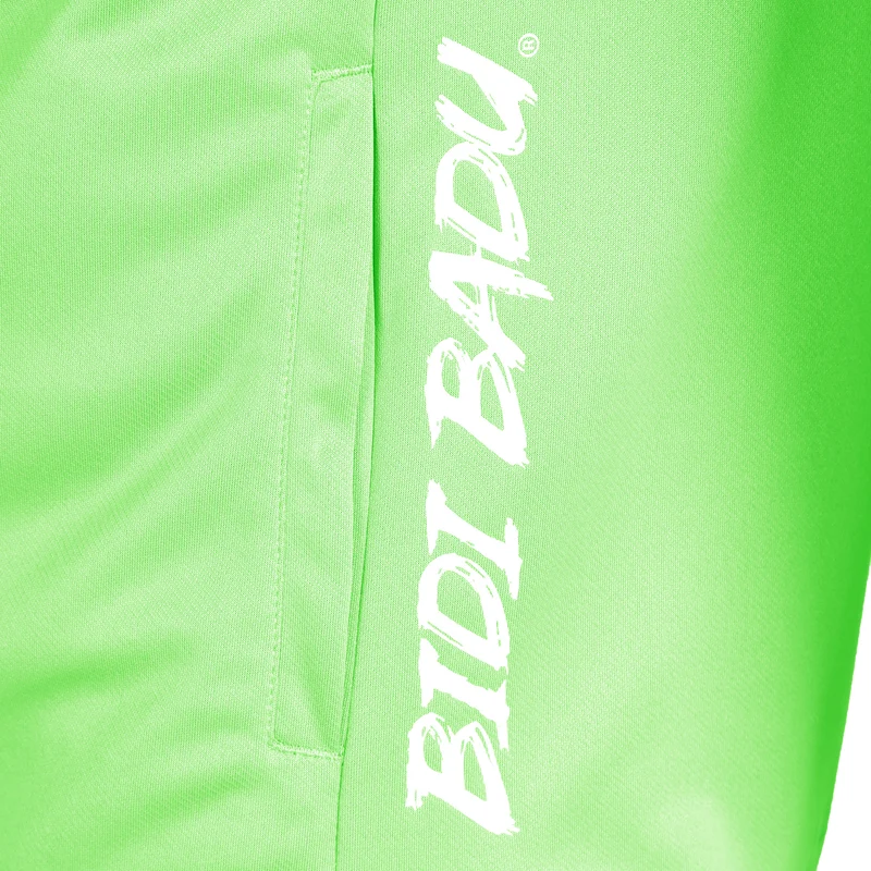 Crew Hood Trainingsjacke Jungen-Neongrün