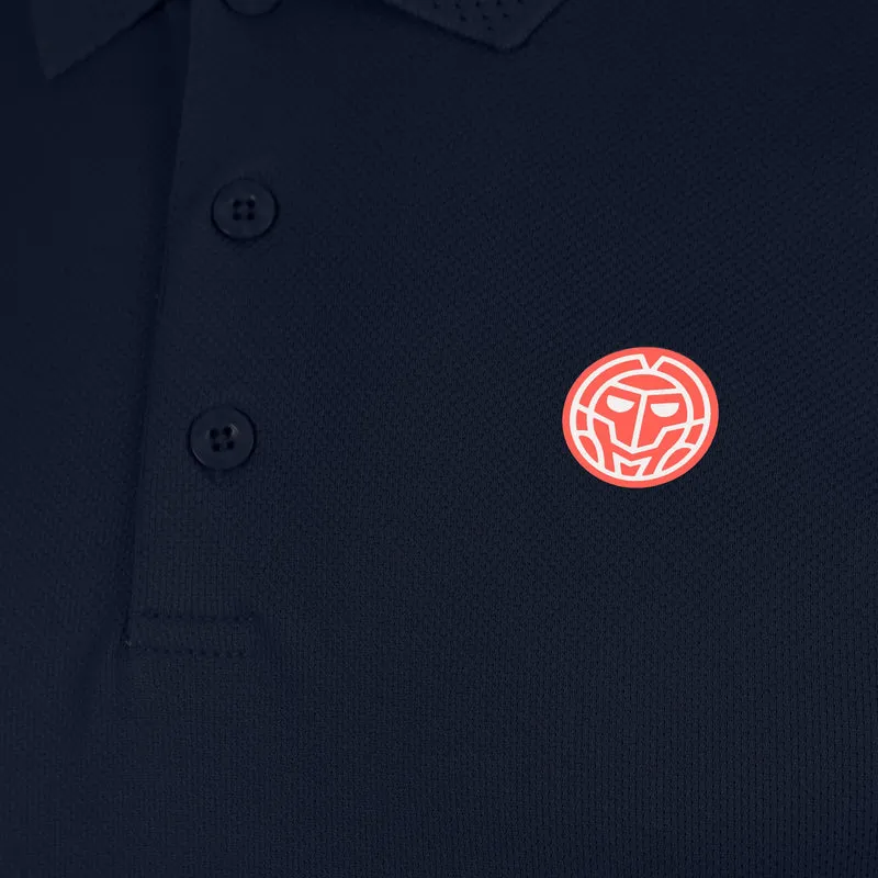 Solid Polo Herren - dunkelblau