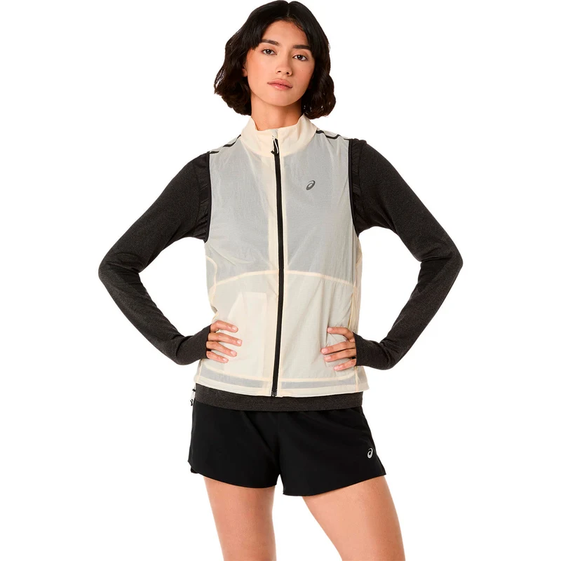 Metarun Packable Laufweste Damen-beige