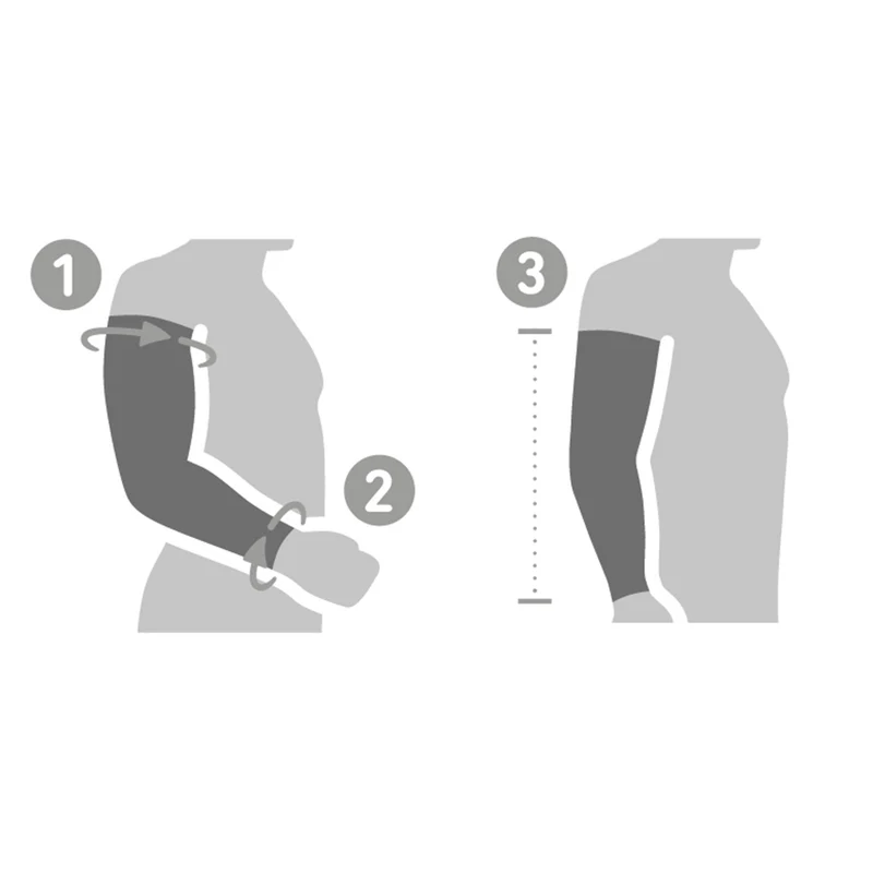 Compression Arm (short) Sleeve-Schwarz
