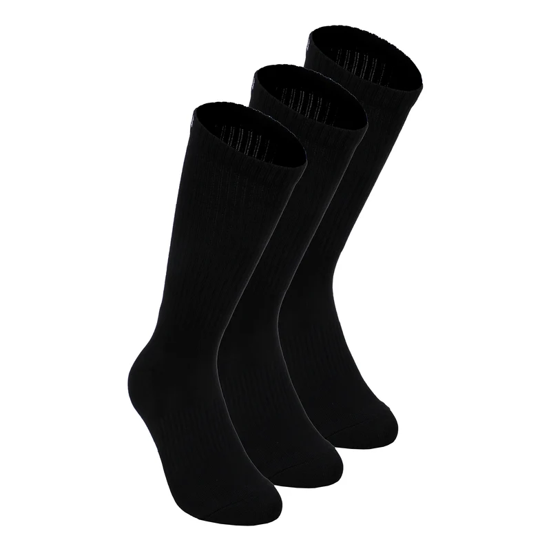 Tennissocken 3er Pack-Schwarz