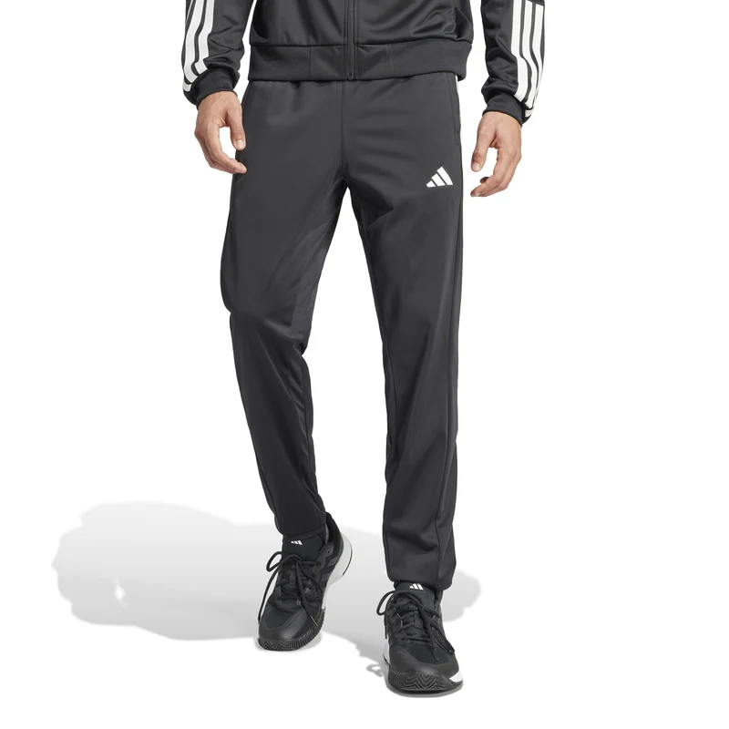 3Stripes Knit Trainingshose Herren - schwarz, weiß