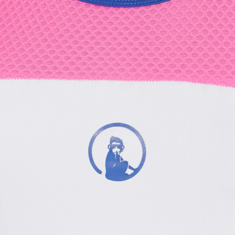 Racerback Tank-Top Damen - pink, blau