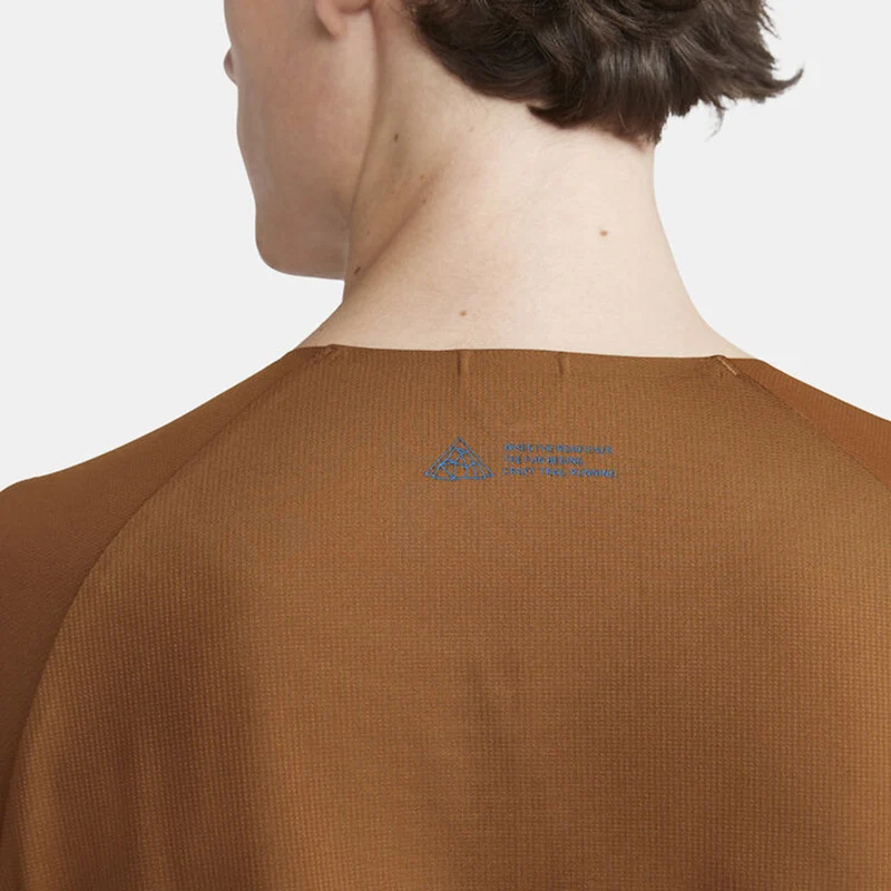 Pro Trail Wind Lauftop Herren-Braun