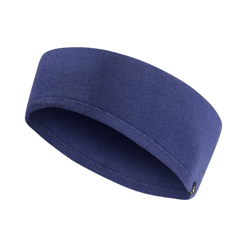 Merino Warm Stirnband Unisex - blau